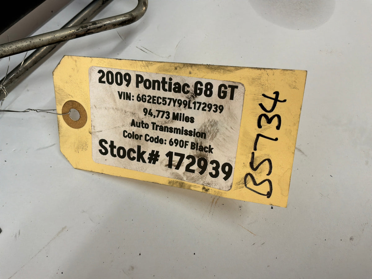 2009 Pontiac G8 GT Power Steering Rack and Pinion Gear Assembly OEM - Day's Parts Yard
