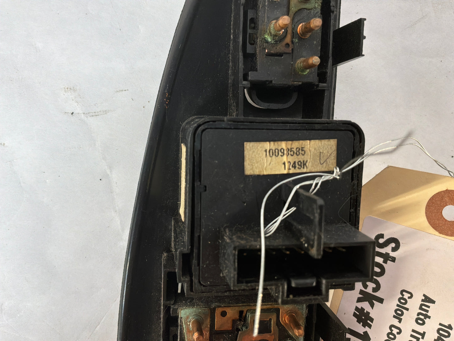 2002 Pontiac Trans Am WS6 LH Driver Power Window Lock Switch EBONY OEM