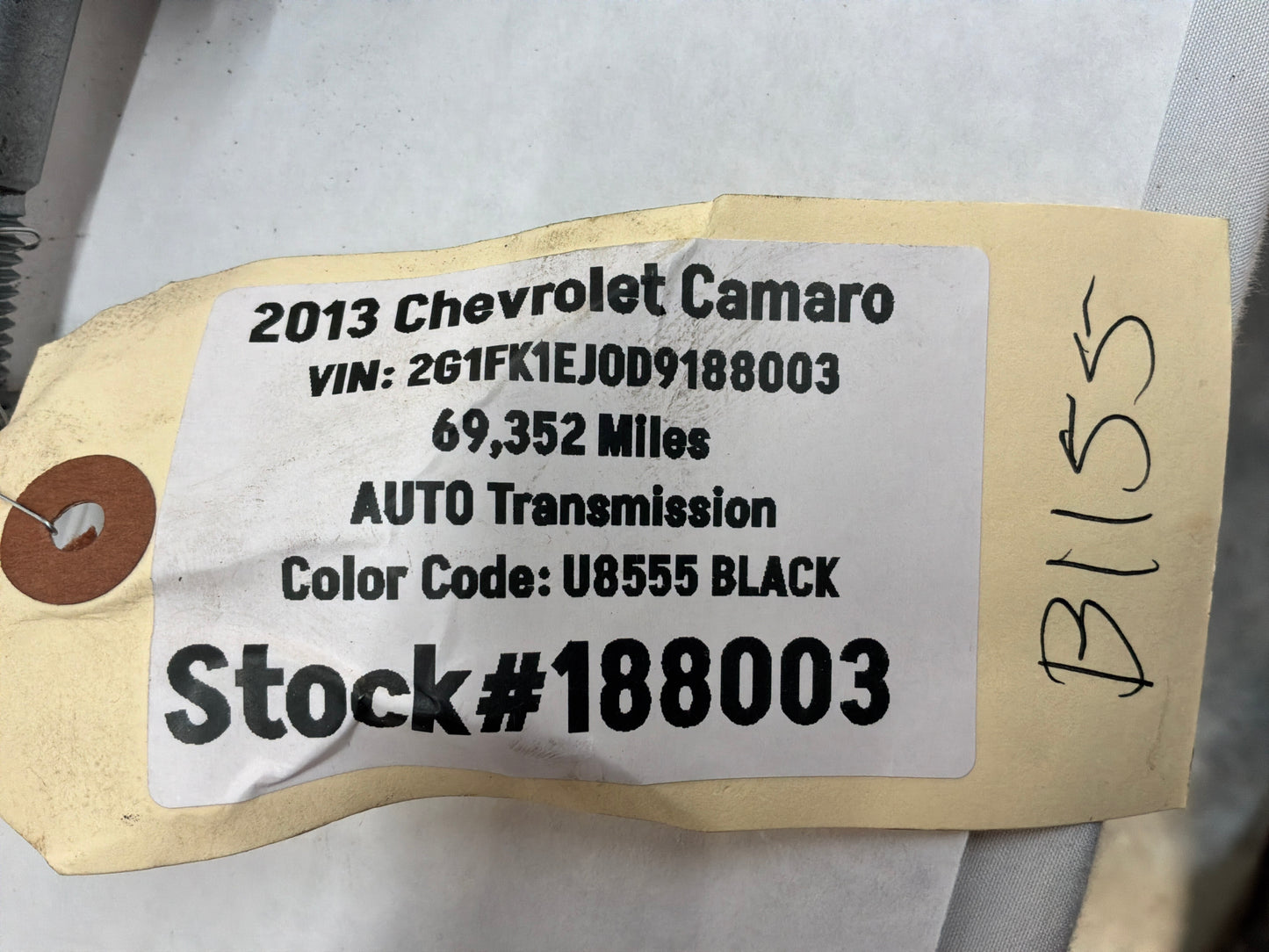 2013 Chevy Camaro SS Electric Power Steering Rack and Pinion Gear OEM