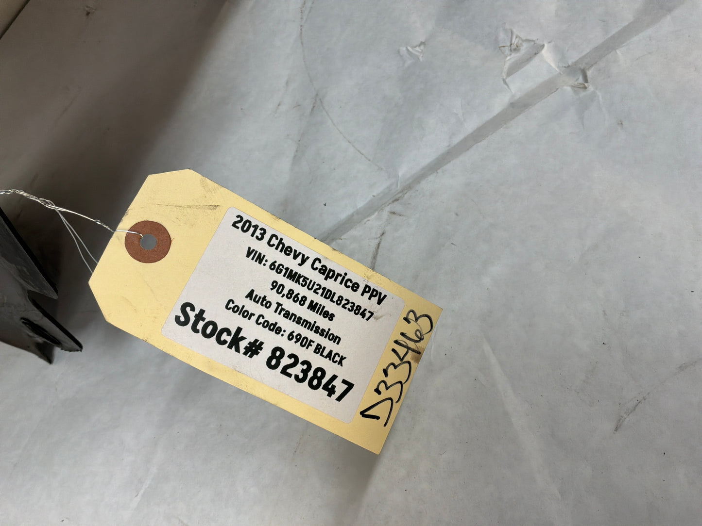 Lh wheel liner - Day's Parts Yard