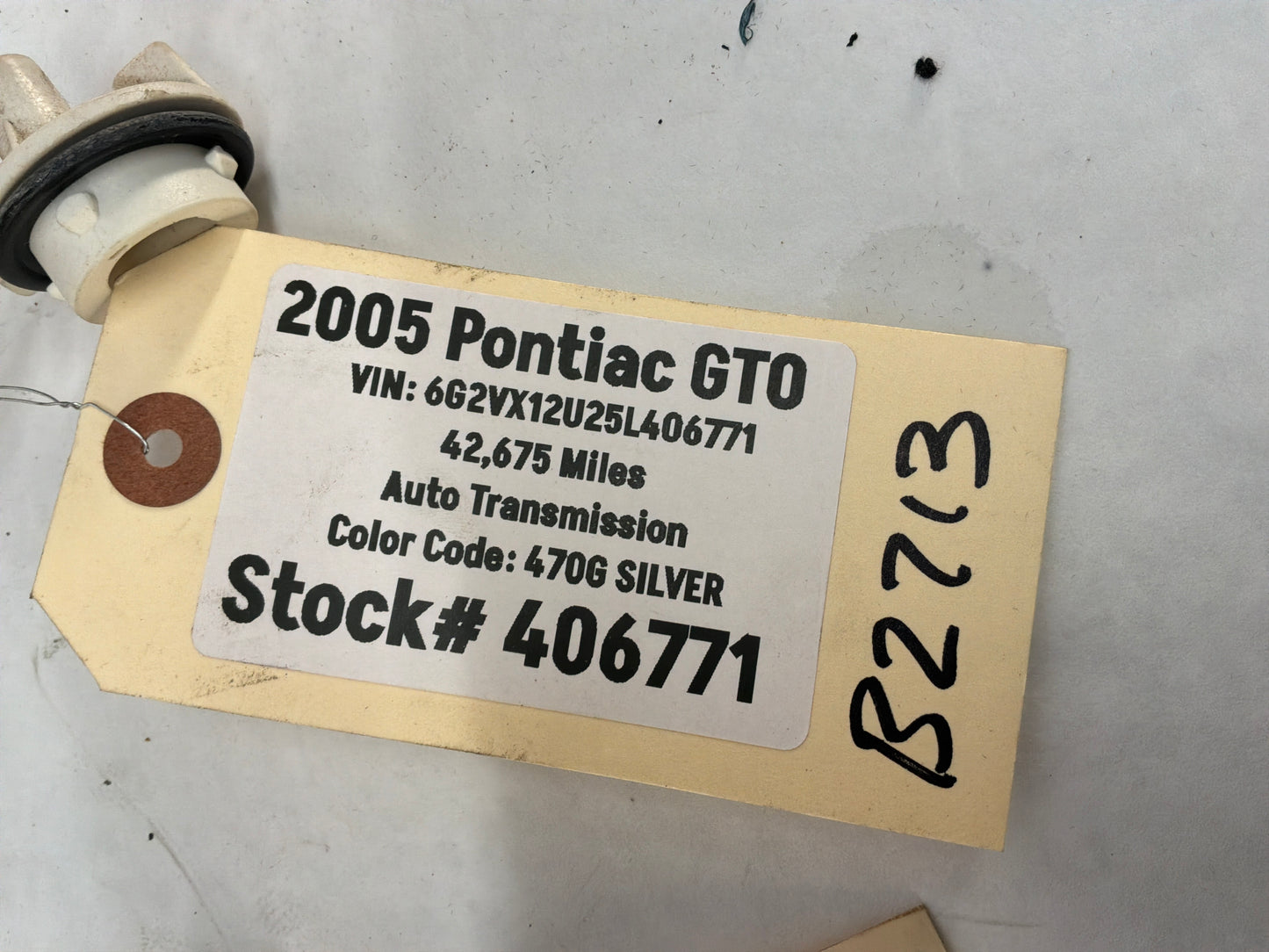 2005 Pontiac GTO RH & LH Taillight Tail Light Wire Wiring Harness Sockets OEM