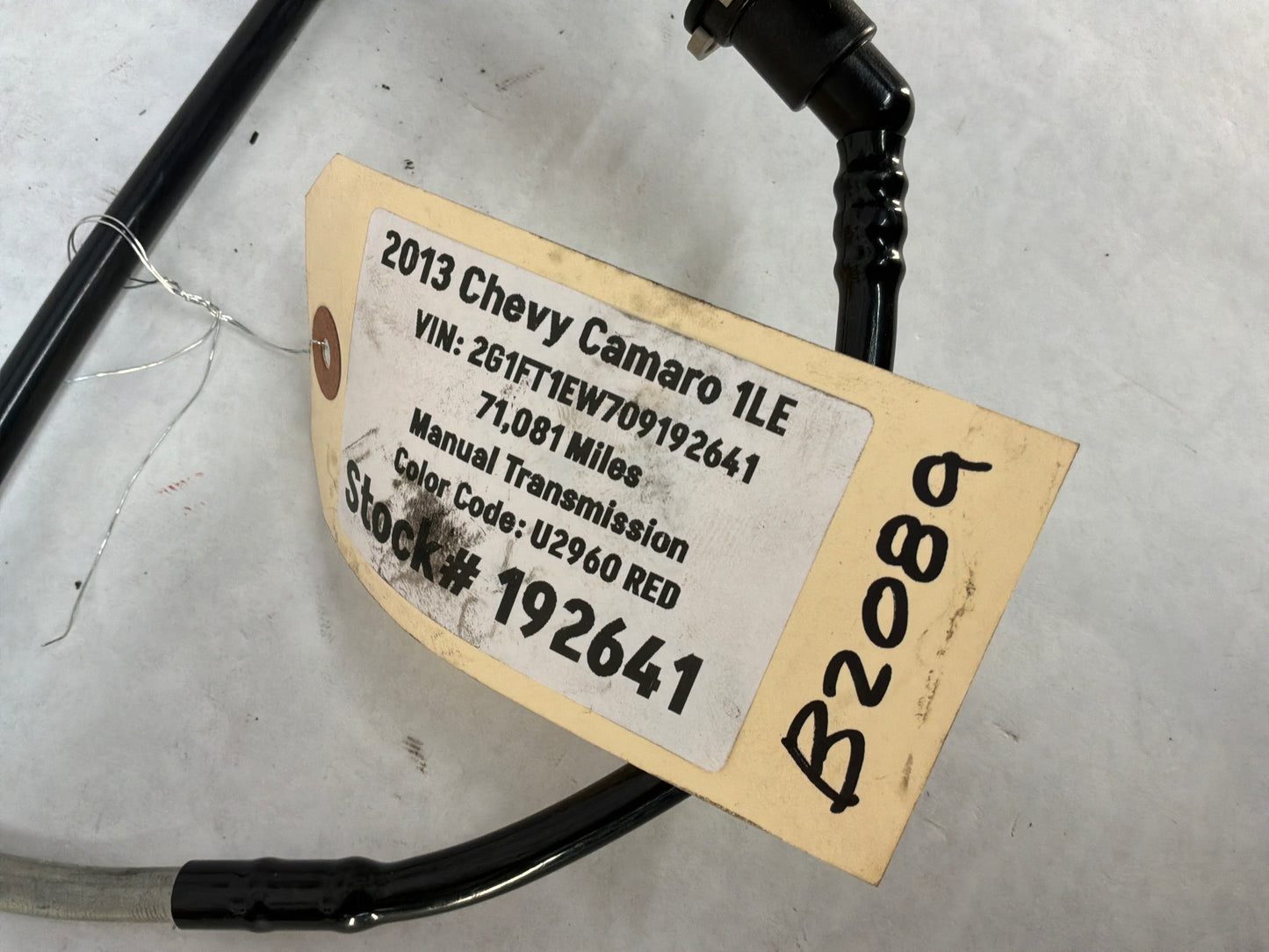 2013 Chevy Camaro 1LE Intake Manifold EVAP Purge Valve w/ Lines Hoses Tubes OEM