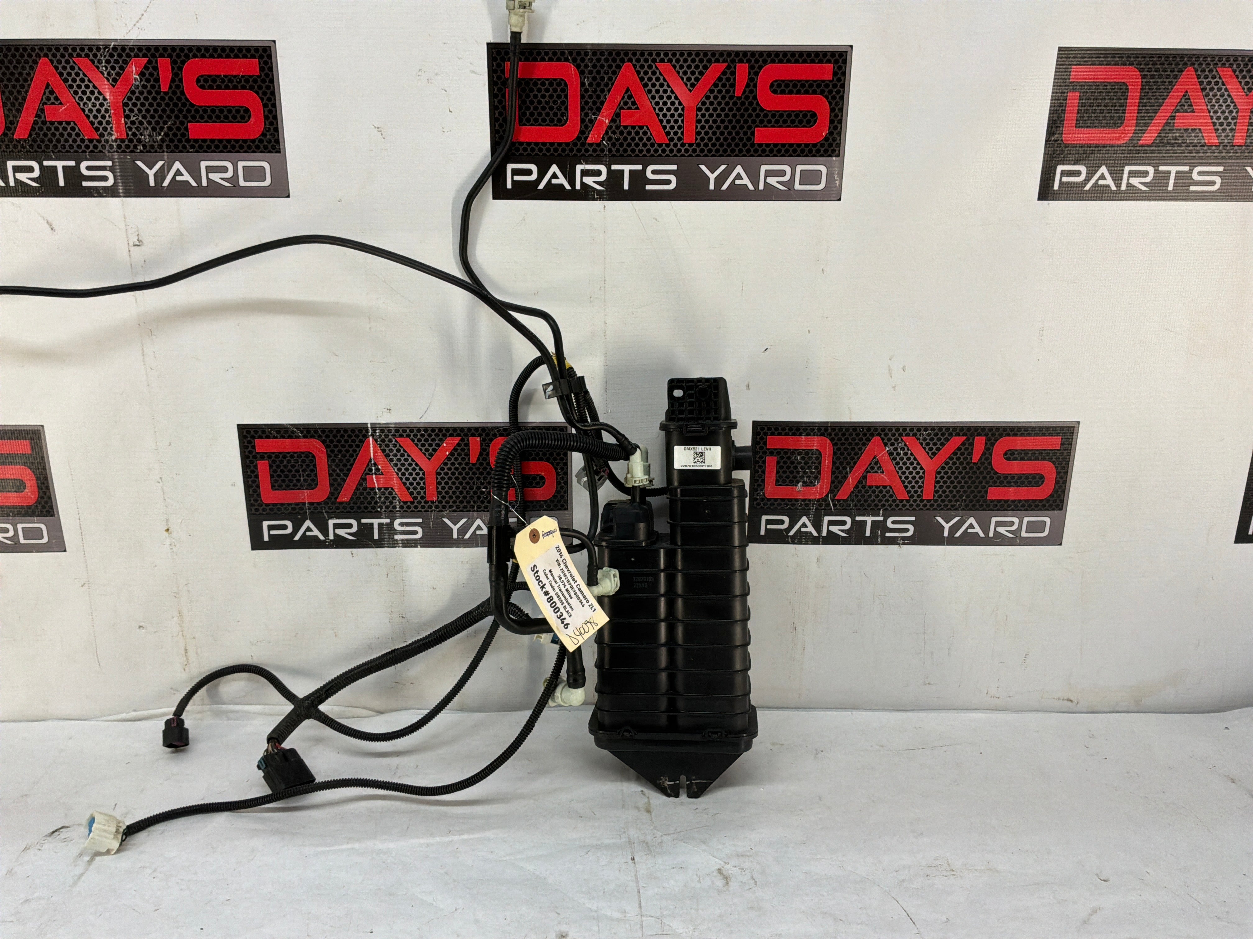 2014 Chevy Camaro ZL1 Charcoal Canister Evap Lines Hoses Tubes