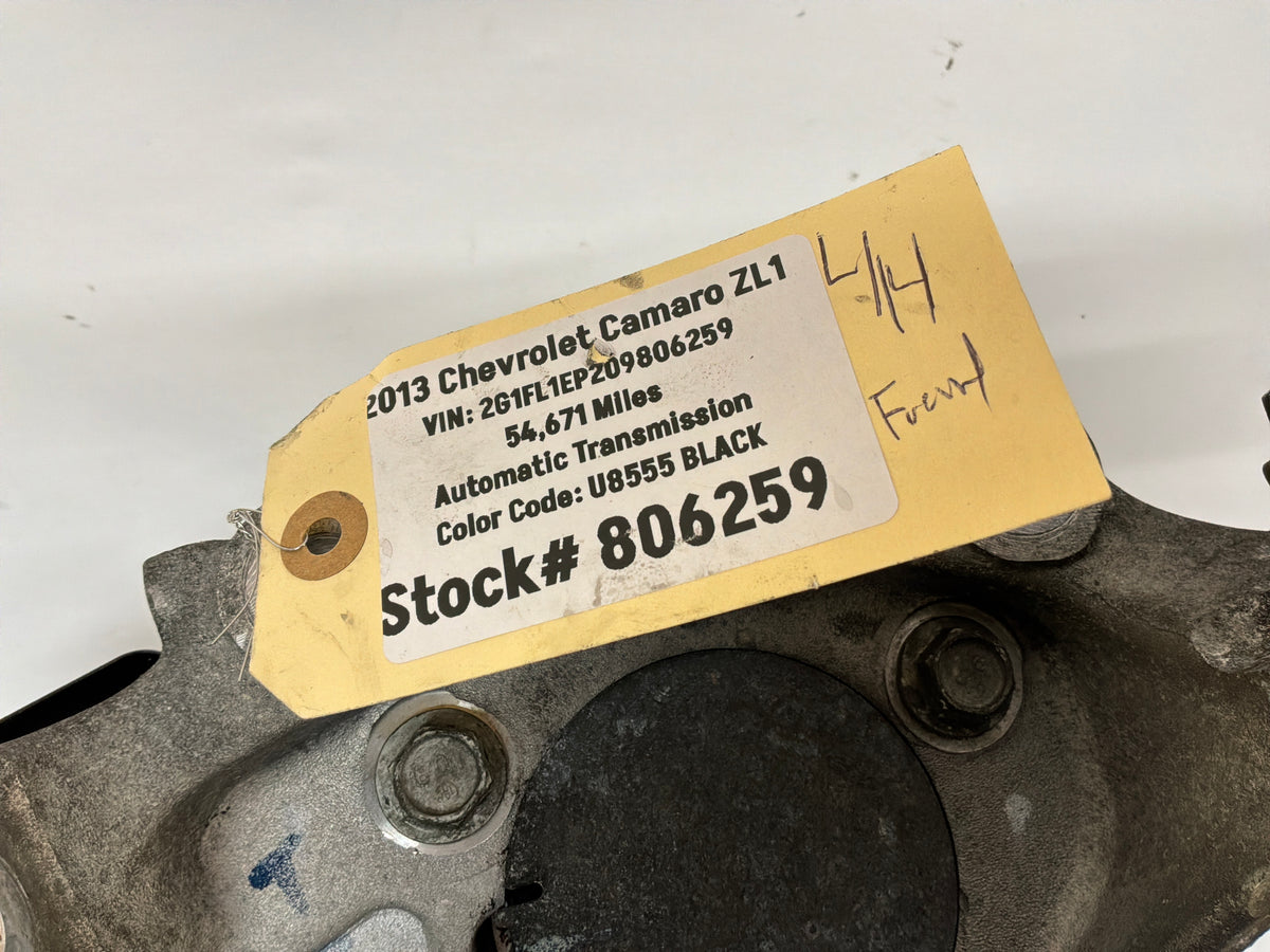 2013 Chevy Camaro ZL1 LH Driver Front Suspension Spindle Knuckle Hub OEM