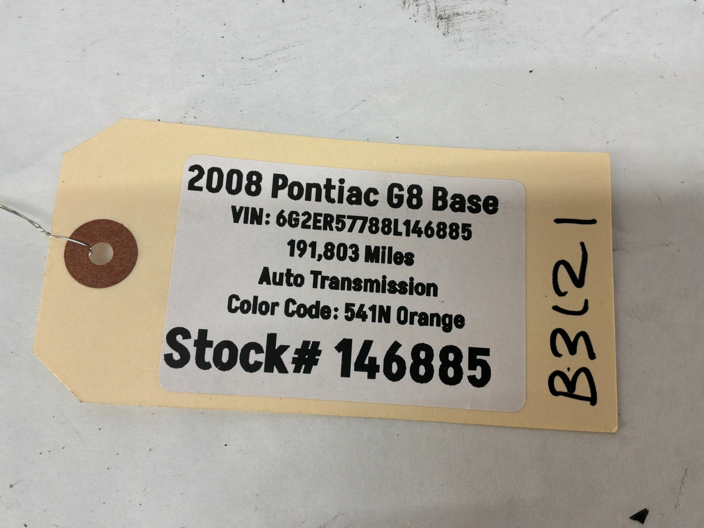 2008 Pontiac G8 Base RH & LH Center Console Side Trim Panels OEM