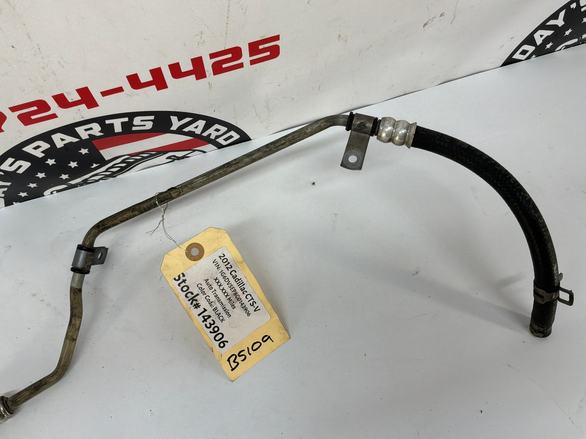 2012 Cadillac CTS-V Power Steering Line Pipe Tube OEM