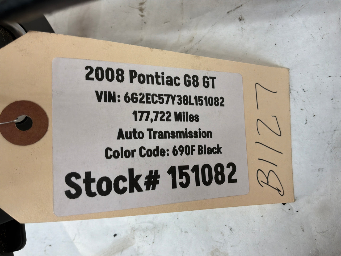 2008 Pontiac G8 GT Automatic Transmission Gear Selector Shifter Assembly OEM