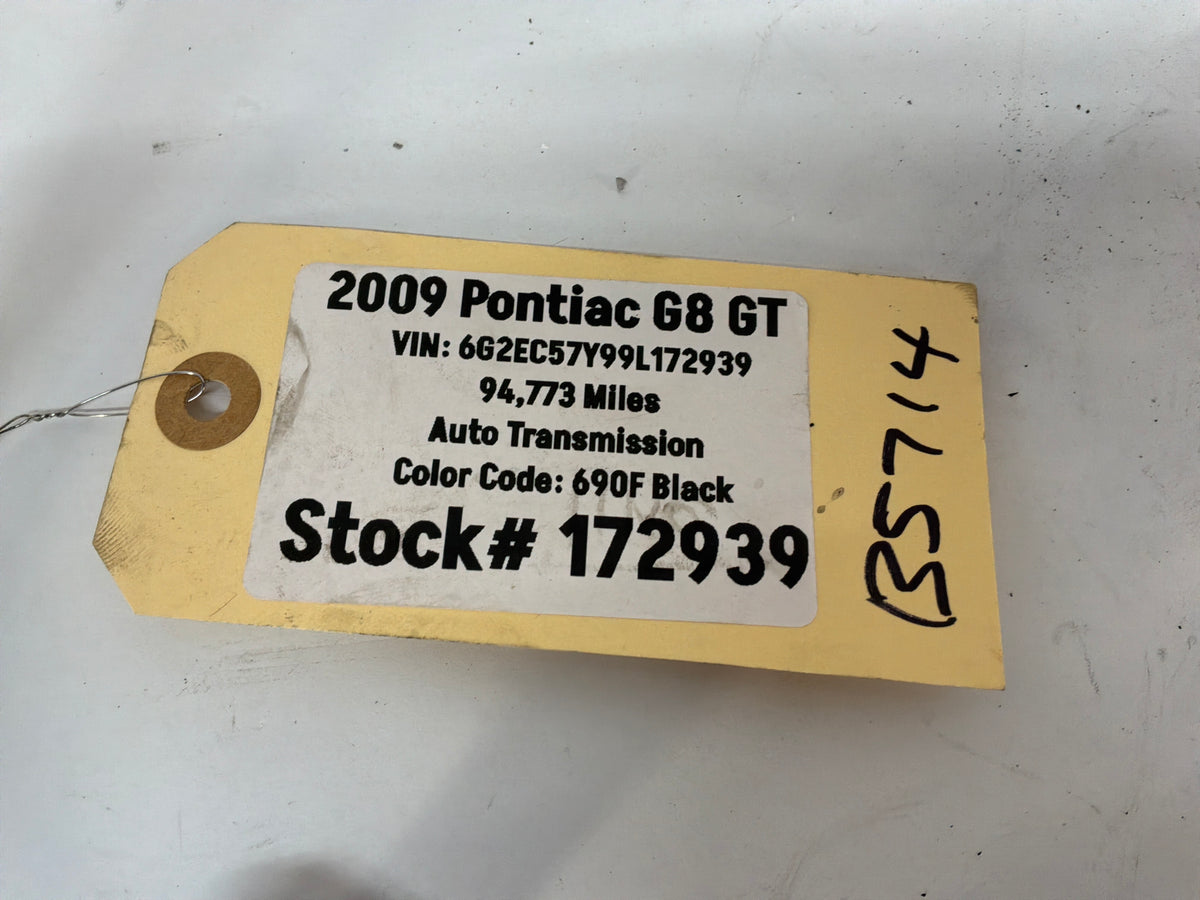 2009 Pontiac G8 GT EVAP PCV Line Hose Tube Pipe OEM - Day's Parts Yard