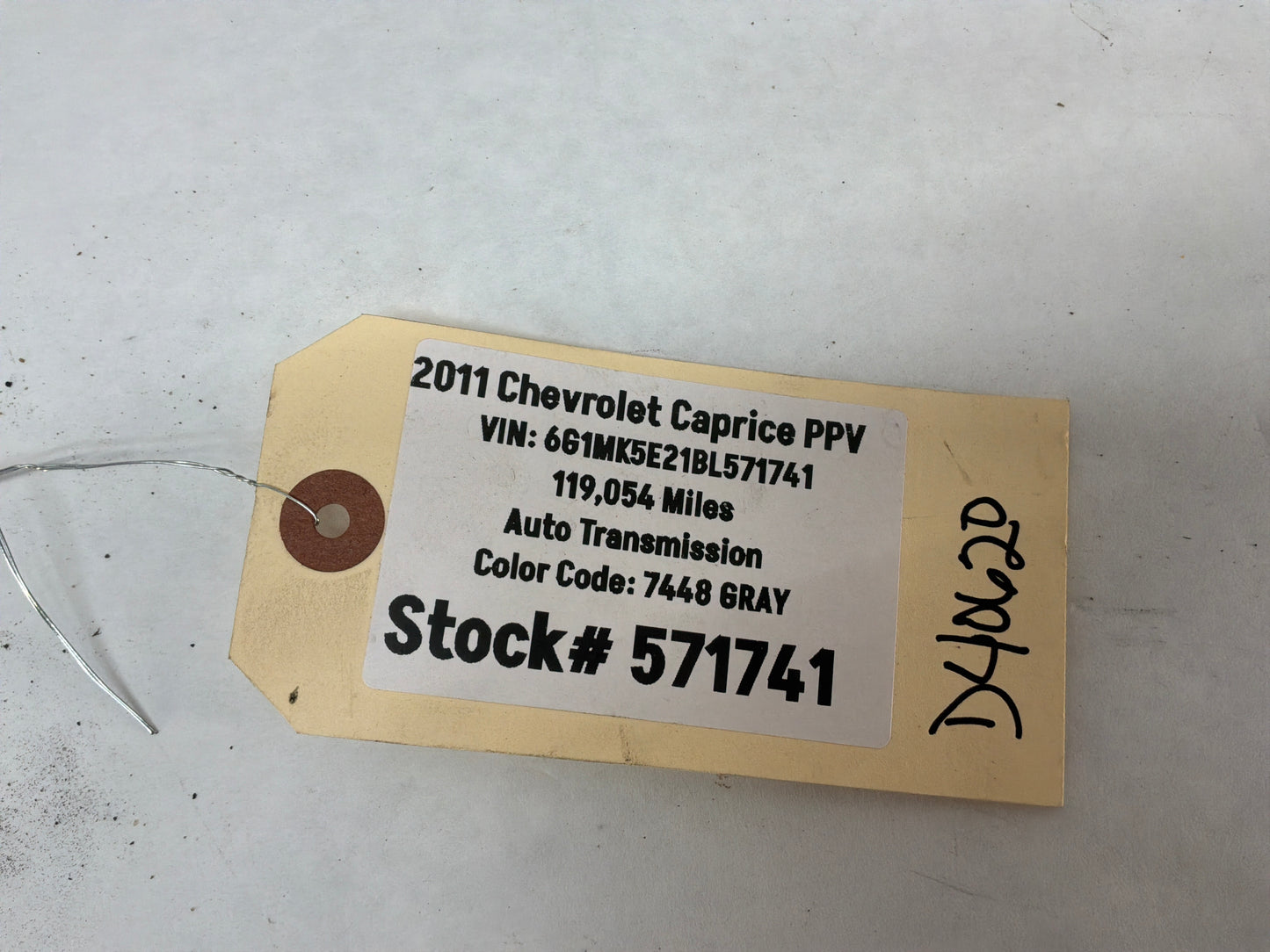 2011 Chevy Caprice PPV Drive Shaft Driveshaft Driveline Propeller Shaft OEM