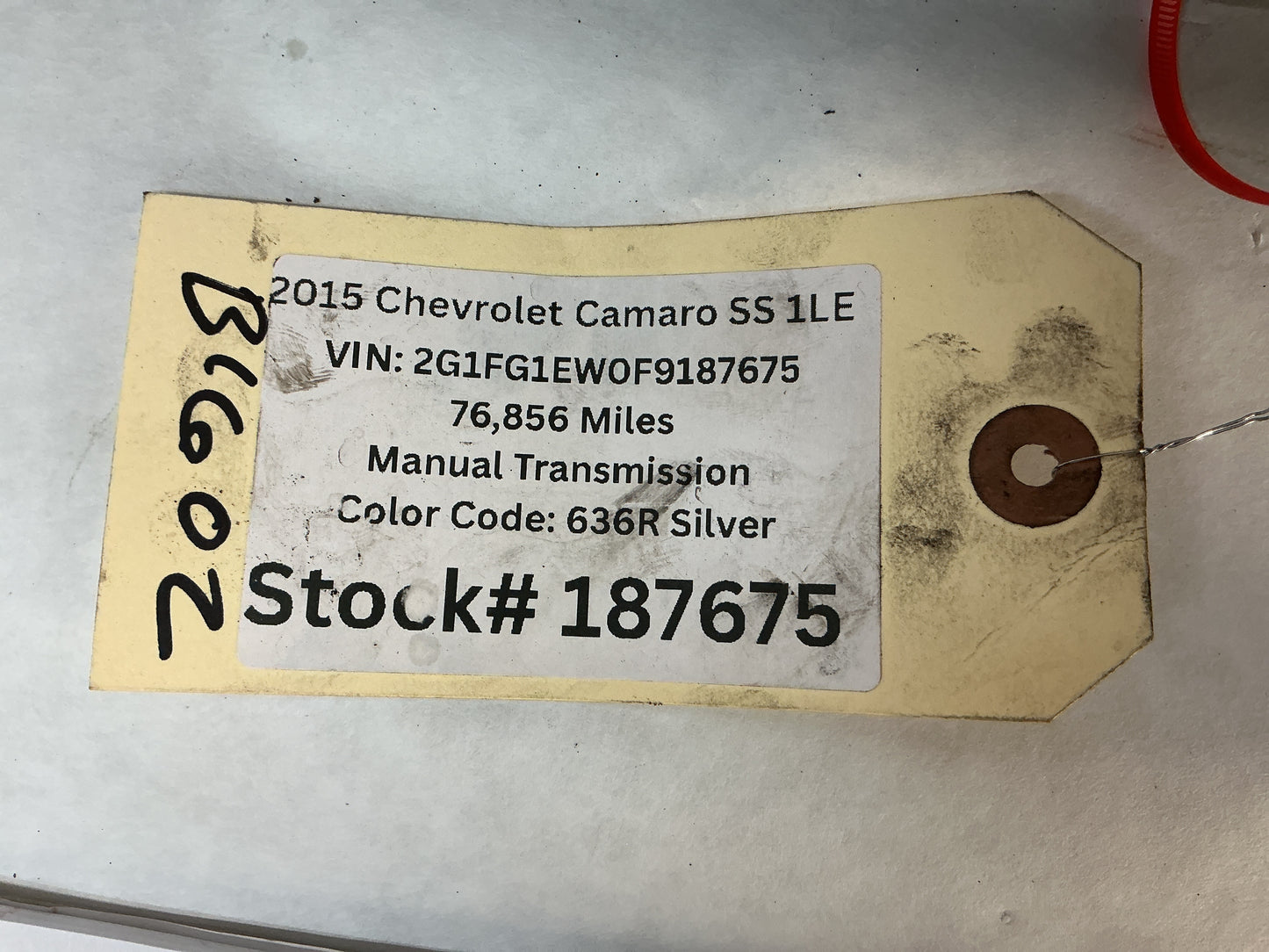 2015 Chevy Camaro SS RH Passenger Rear Spindle Knuckle Hub Wheel Bearing OEM
