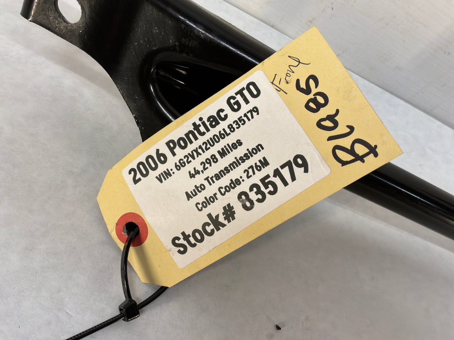 2006 Pontiac GTO Suspension Strut Tower Brace OEM