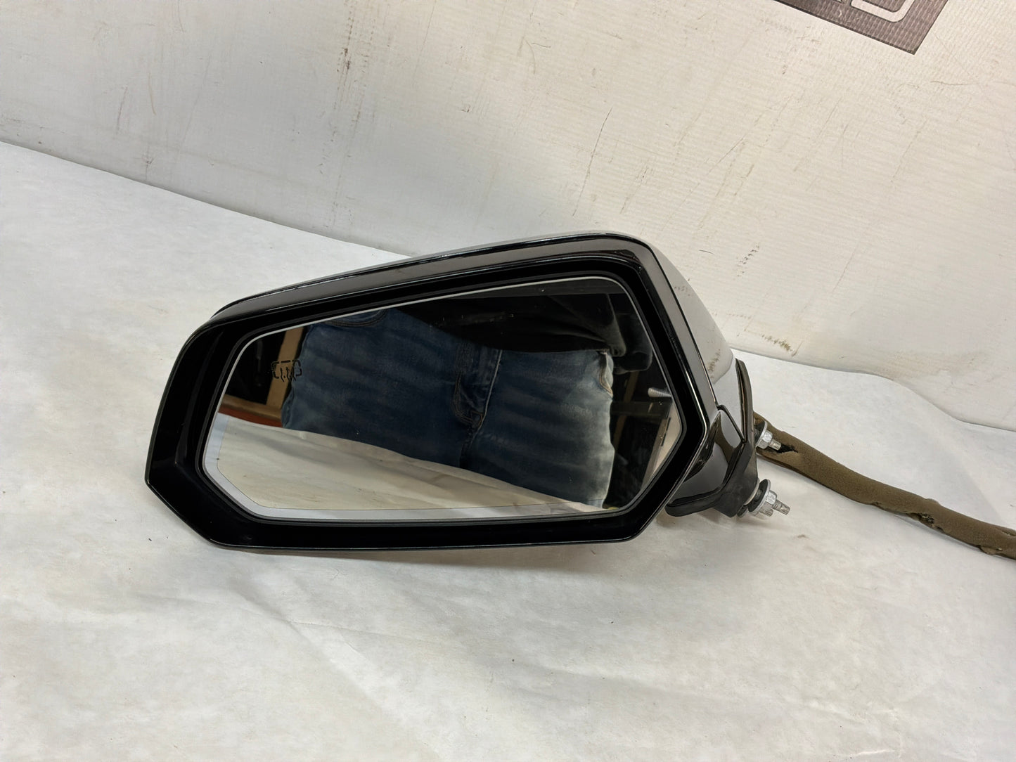 2013 Chevy Camaro SS LH Driver Exterior Out Side Mirror Black OEM