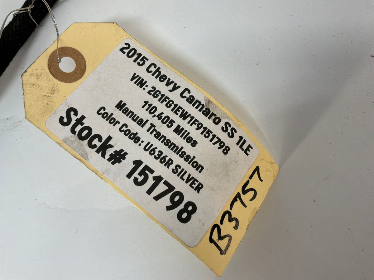 2015 Chevy Camaro SS 1LE Fuel Gas Line Hose Tube Pipe OEM