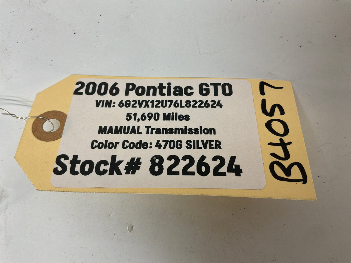 2006 Pontiac GTO Pontiac Emblem Badge OEM