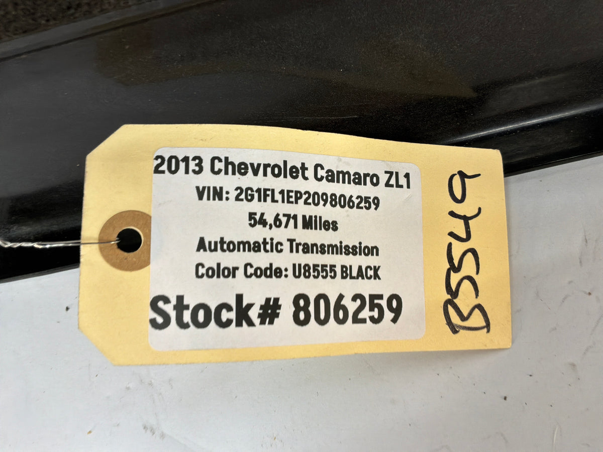 2013 Chevy Camaro ZL1 Radiator Fan Support Baffle Shield OEM