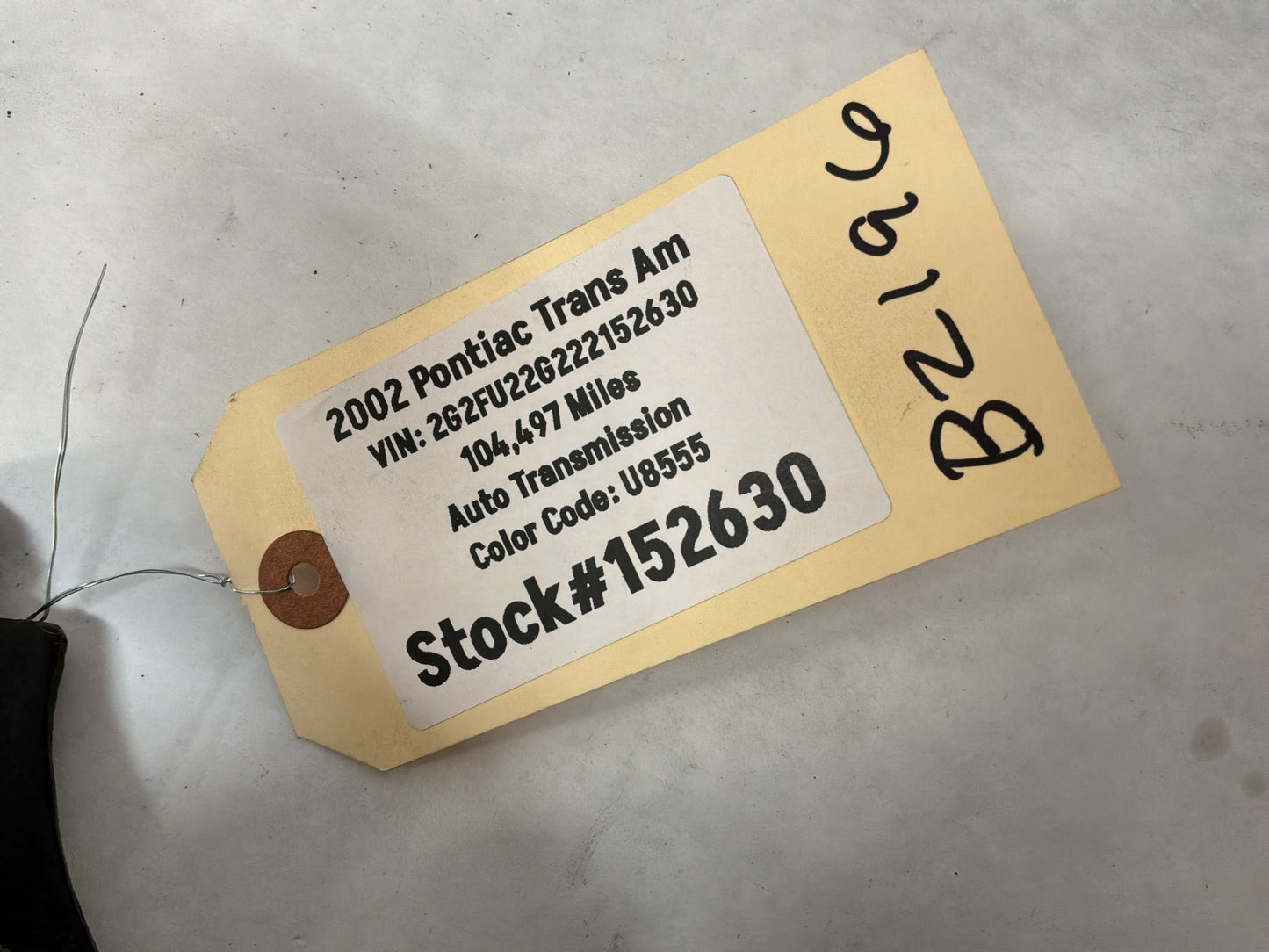 1999 Pontiac Trans Am WS6 RH & LH Motor Mounts OEM