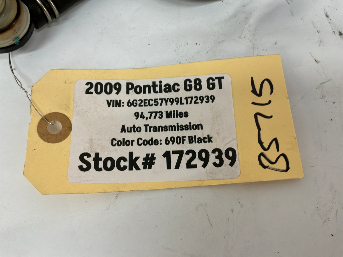 2009 Pontiac G8 GT Brake Booster Vacuum Hose Line Tube OEM - Day's Parts Yard