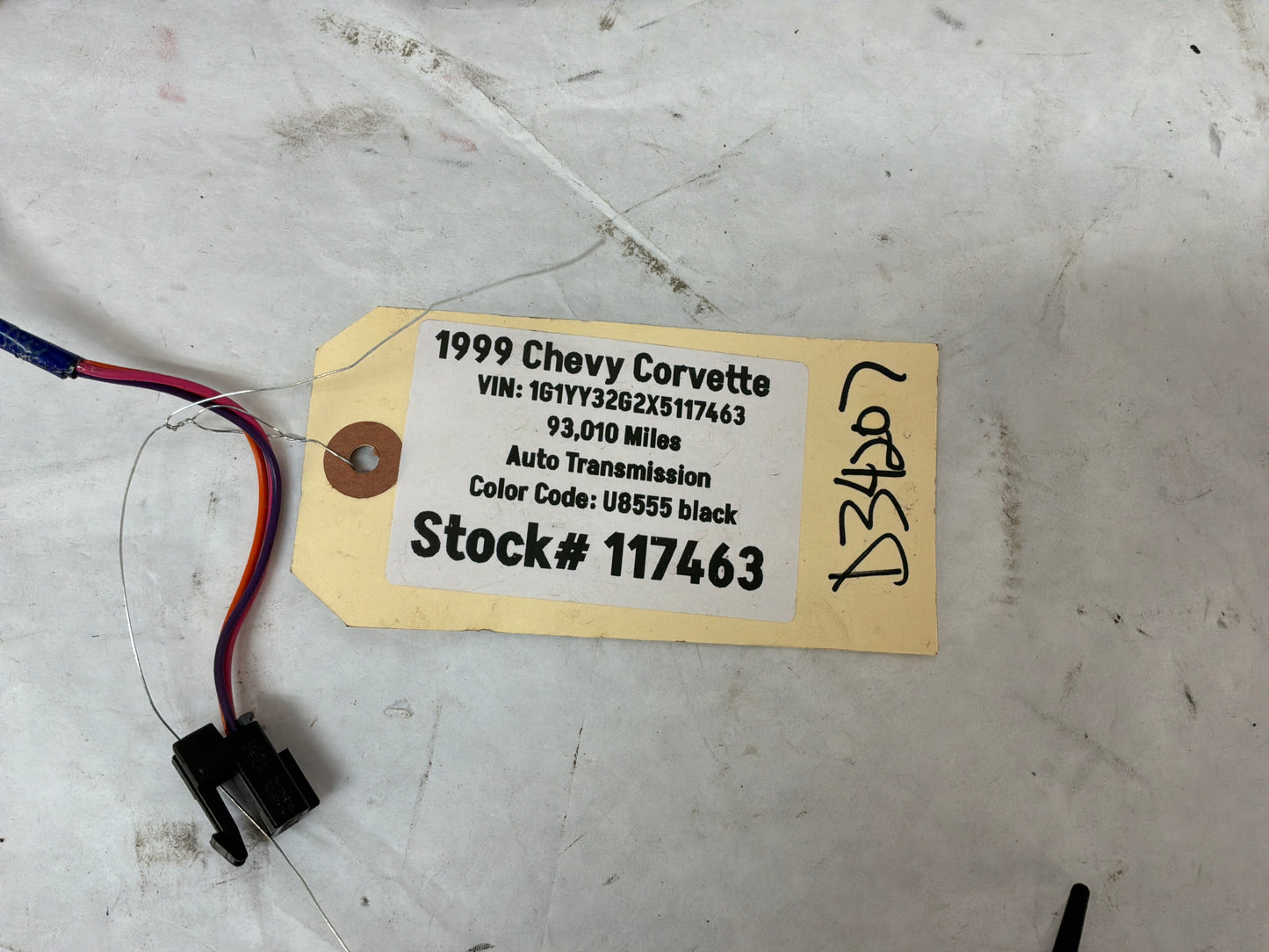 1999 Chevy C5 Corvette Complete Steering Column Cover OEM - Day's Parts Yard