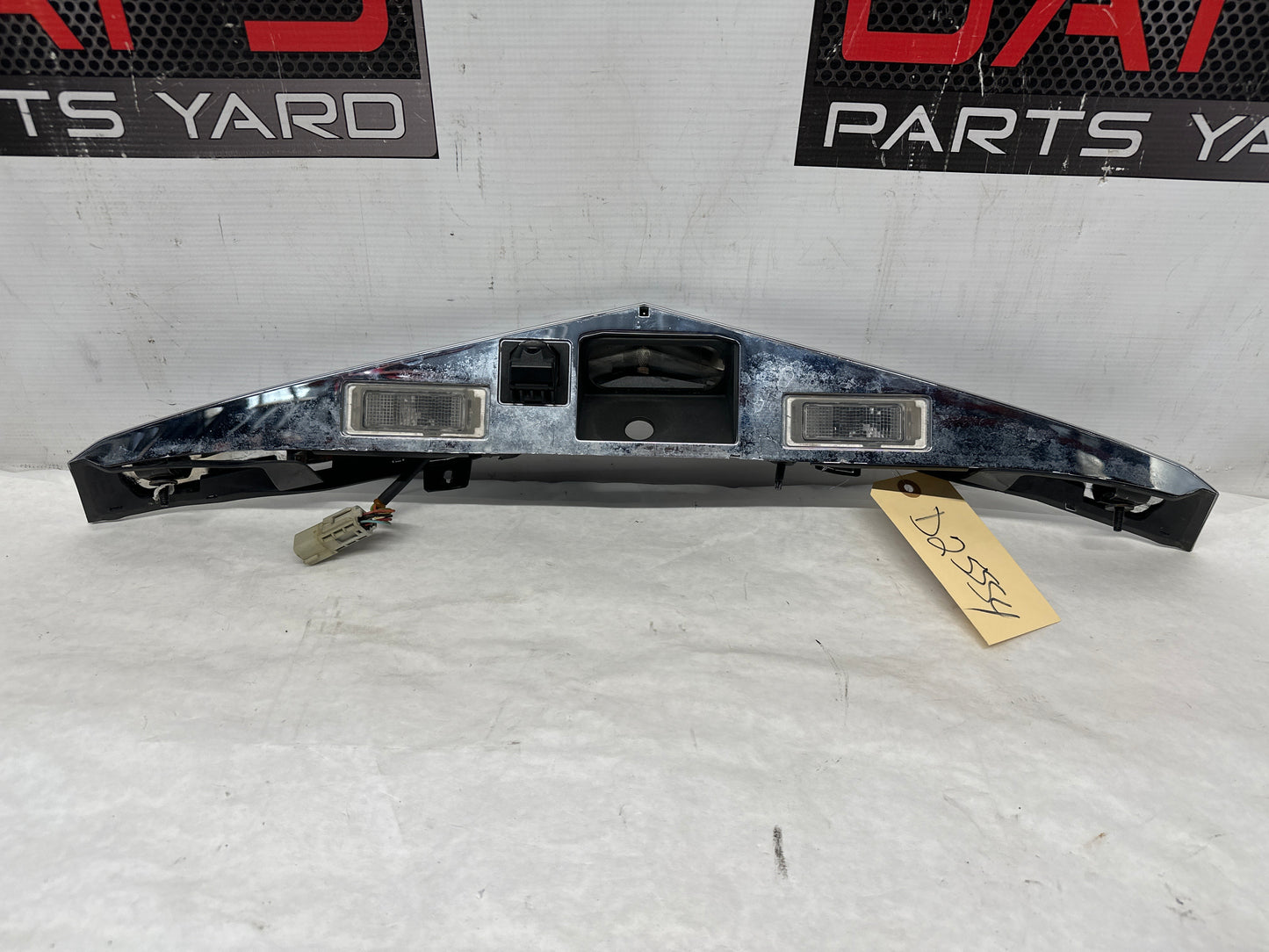 2013 Cadillac CTS-V Coupe Trunk Deck Lid Applique Chrome Panel Trim Back up Camera OEM