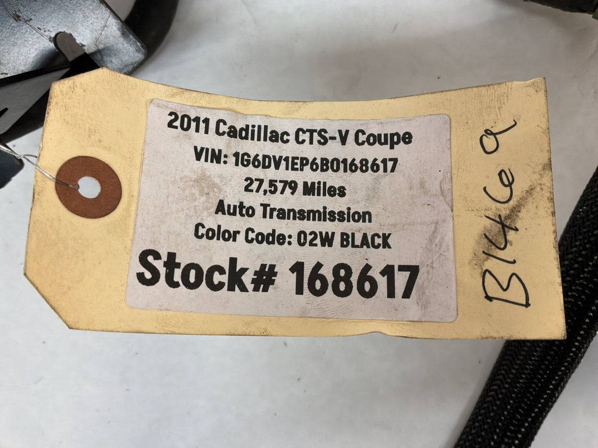 2011 Cadillac CTS-V Supercharger Reservoir Coolant Hose Pipes Tubes Lines OEM