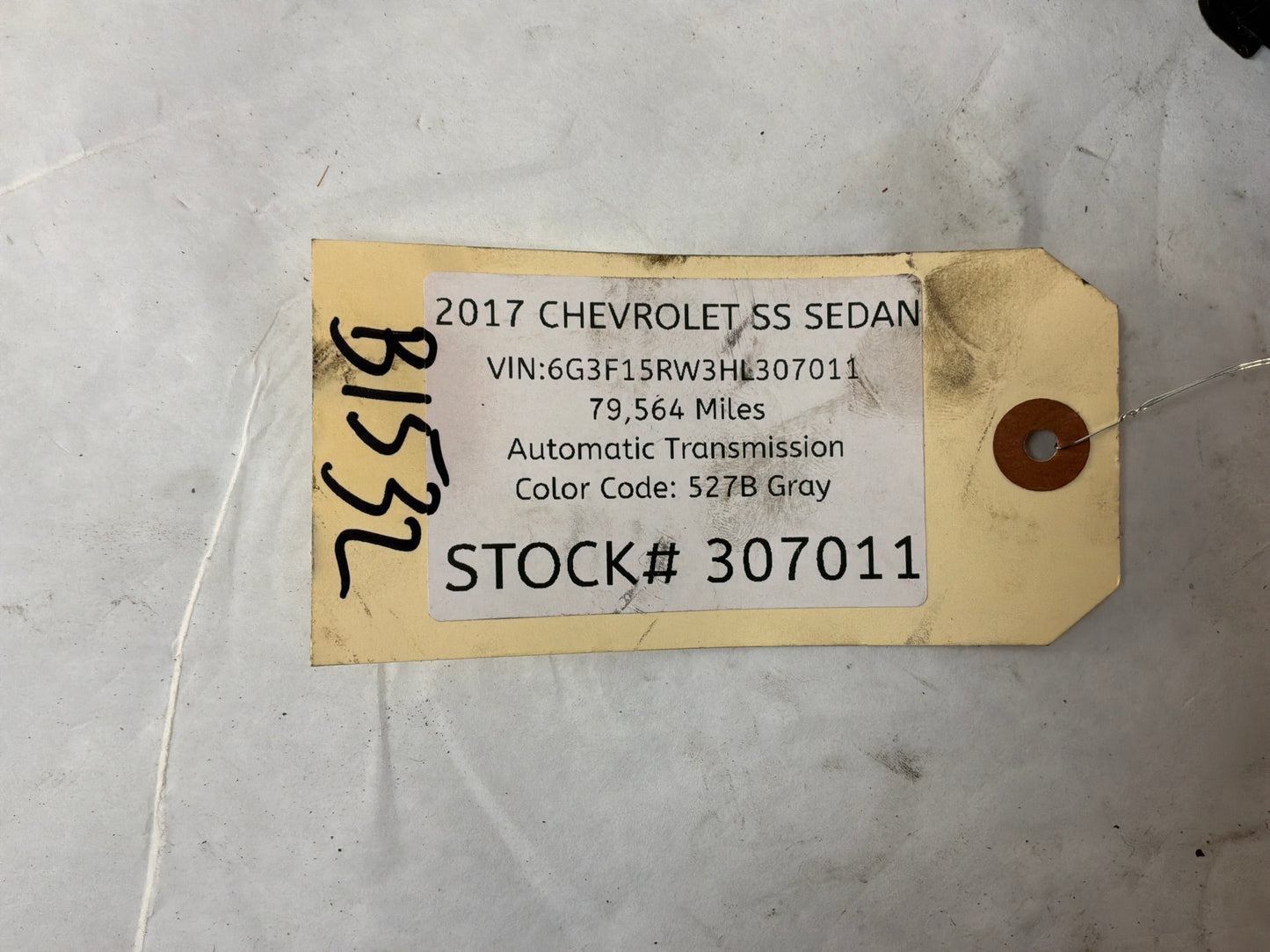 2017 Chevrolet SS Sedan Engine Bay Fuse Relay Wiring Wire Harness Junction Box Block Cover OEM