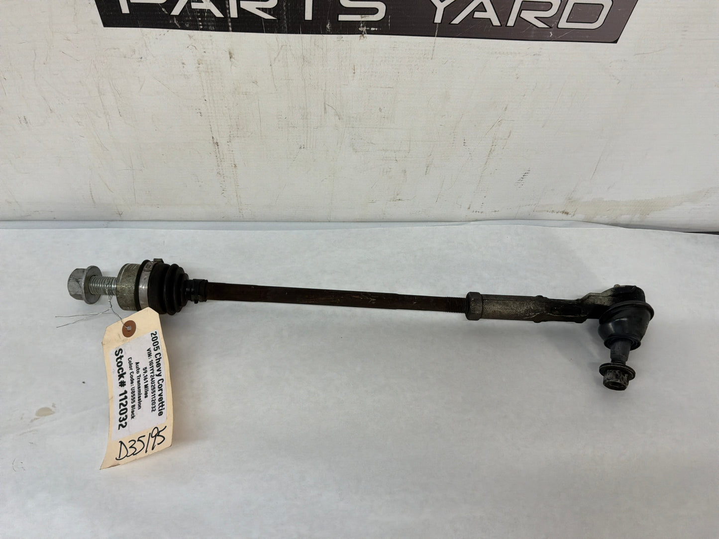 Lh tie rod - Day's Parts Yard