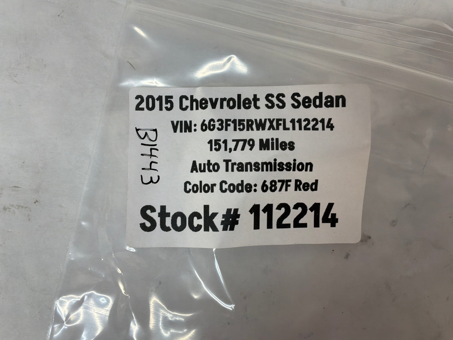 2015 Chevy SS Sedan Windshield Lane Departure Camera Module Bracket OEM