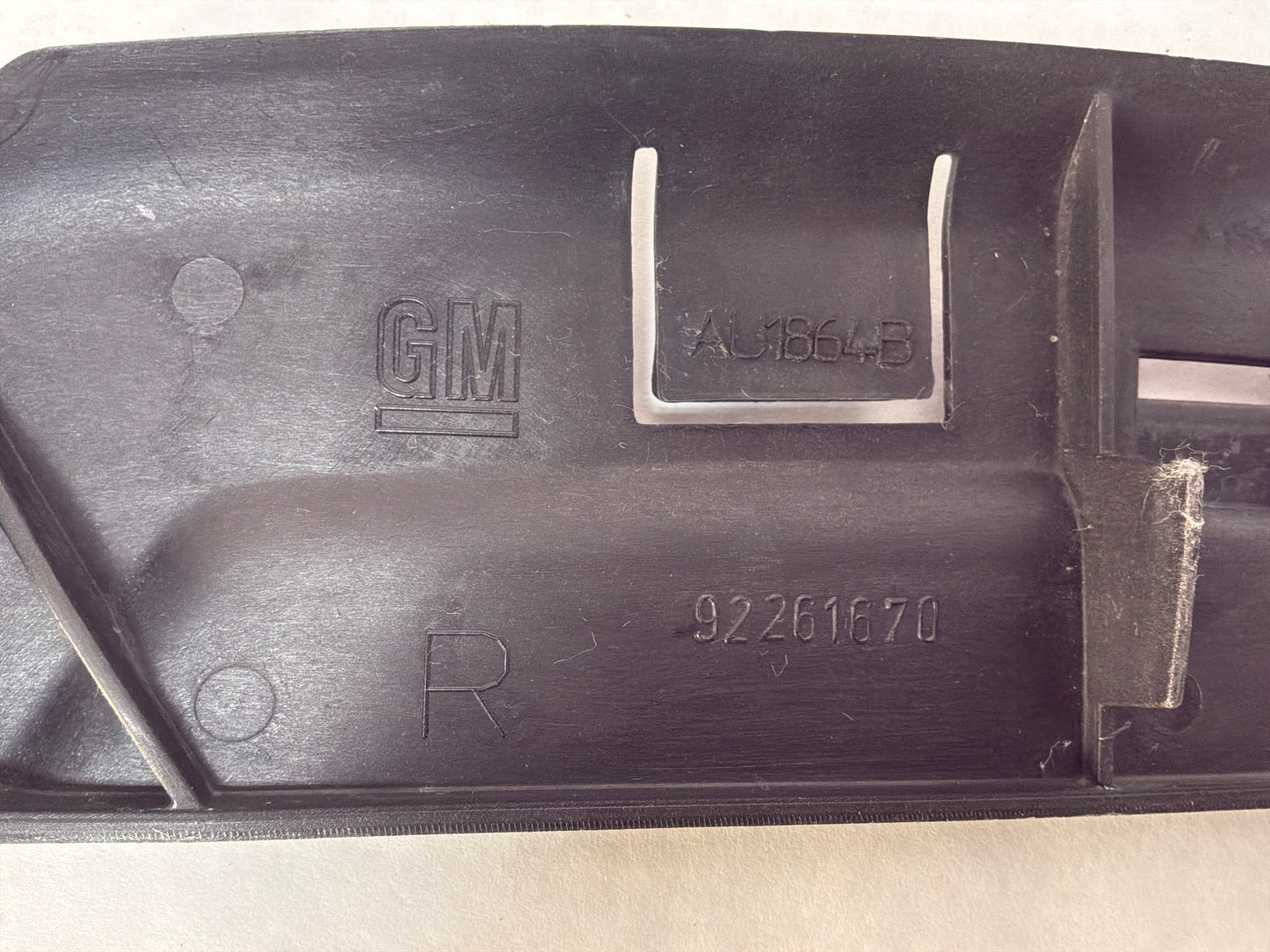 2011 Chevy Caprice PPV RH Passenger Front Bumper Headlight Bracket Guide Mount OEM