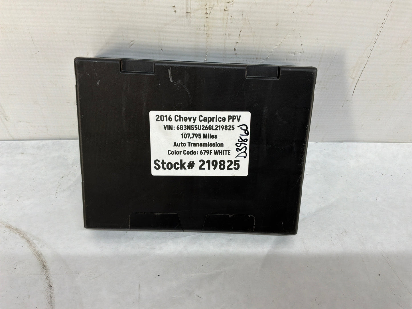 2016 Chevy Caprice PPV Body Control Module BCM Computer Module OEM