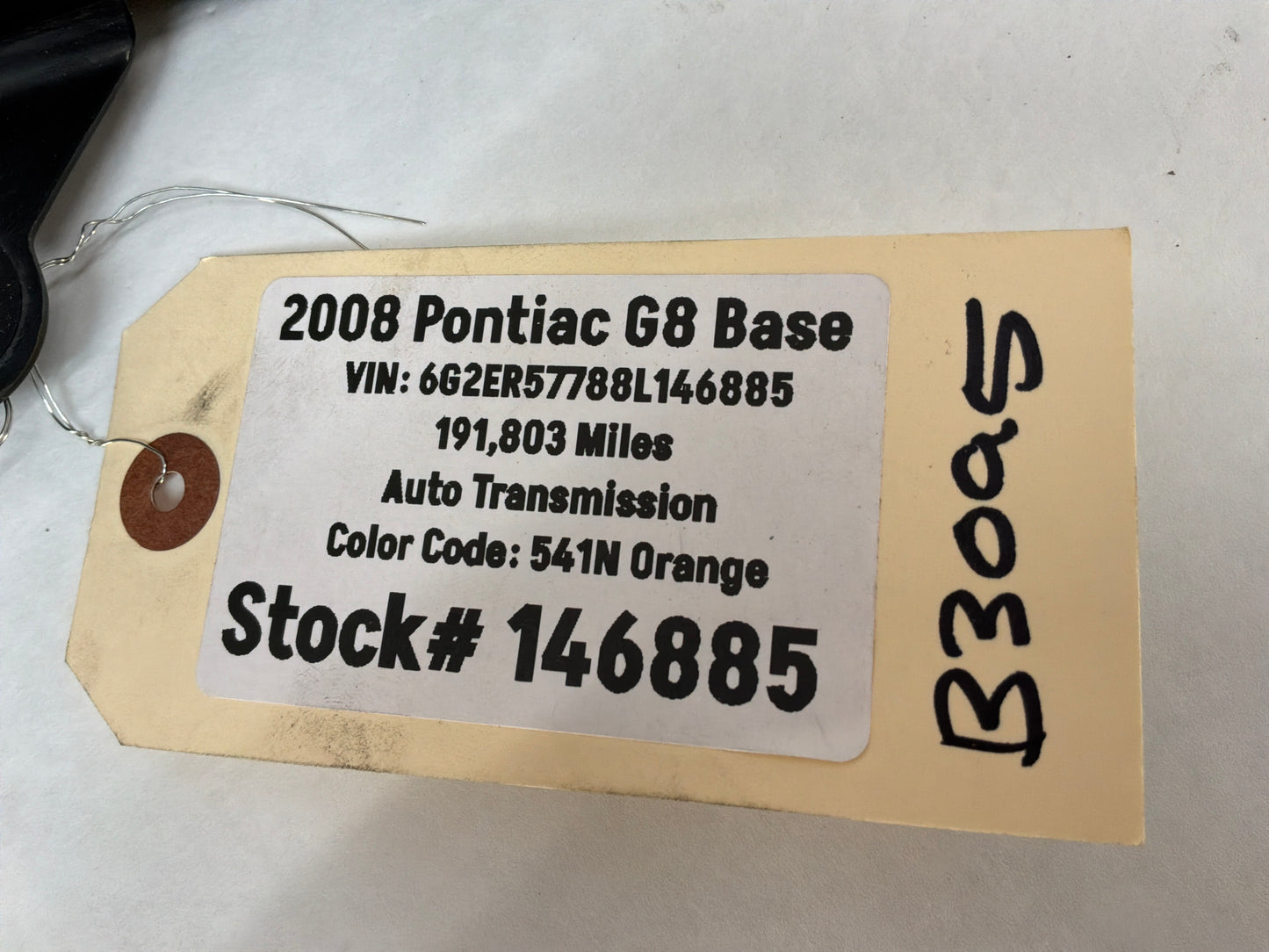 2008 Pontiac G8 Base Coolant Recovery Reservoir Overflow Tank Bottle OEM
