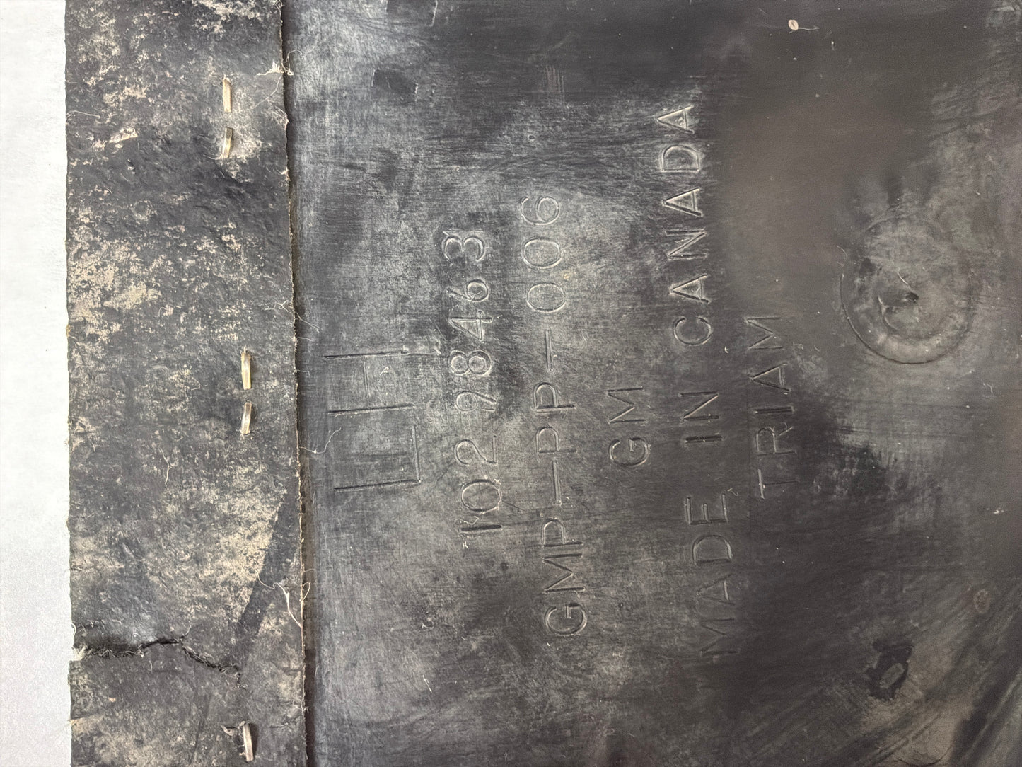 Lh wheel liner - Day's Parts Yard