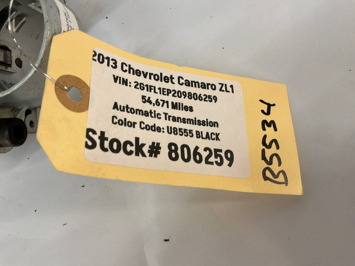2013 Chevy Camaro ZL1 Ignition Lock Housing Assembly w/ Key Transmitter OEM
