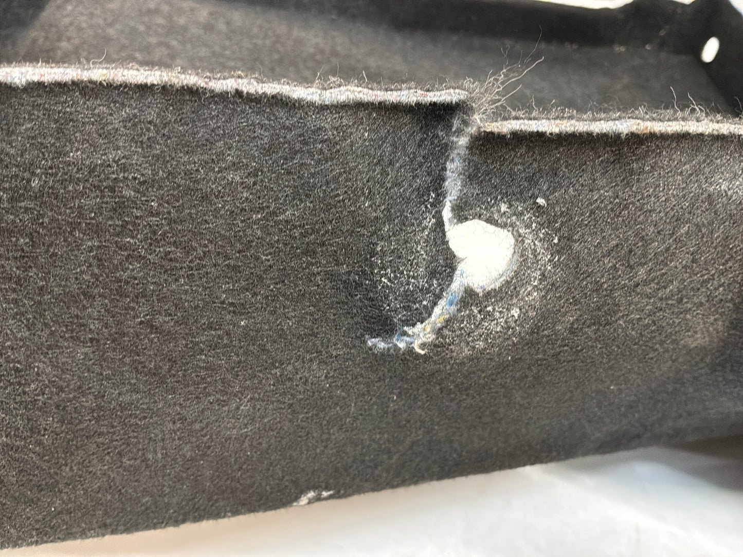 Trunk liner side carpet