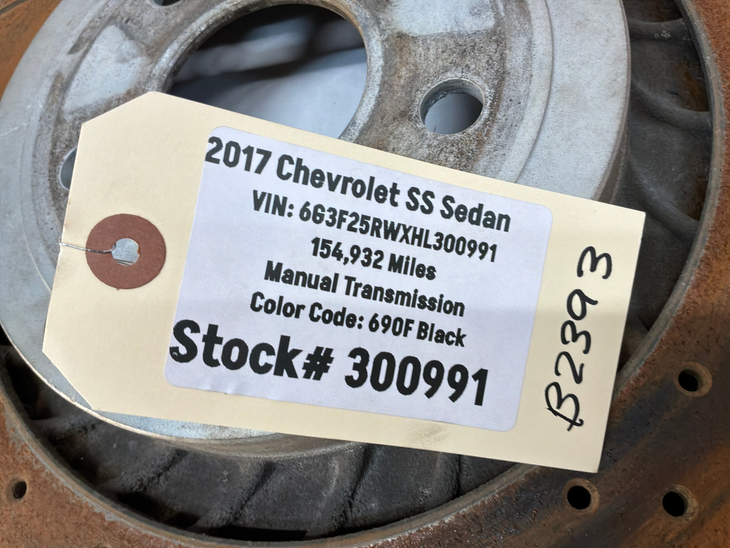 2017 Chevy SS Sedan Fronts and Rears Brembo Brake Calipers w/ Rotors OEM