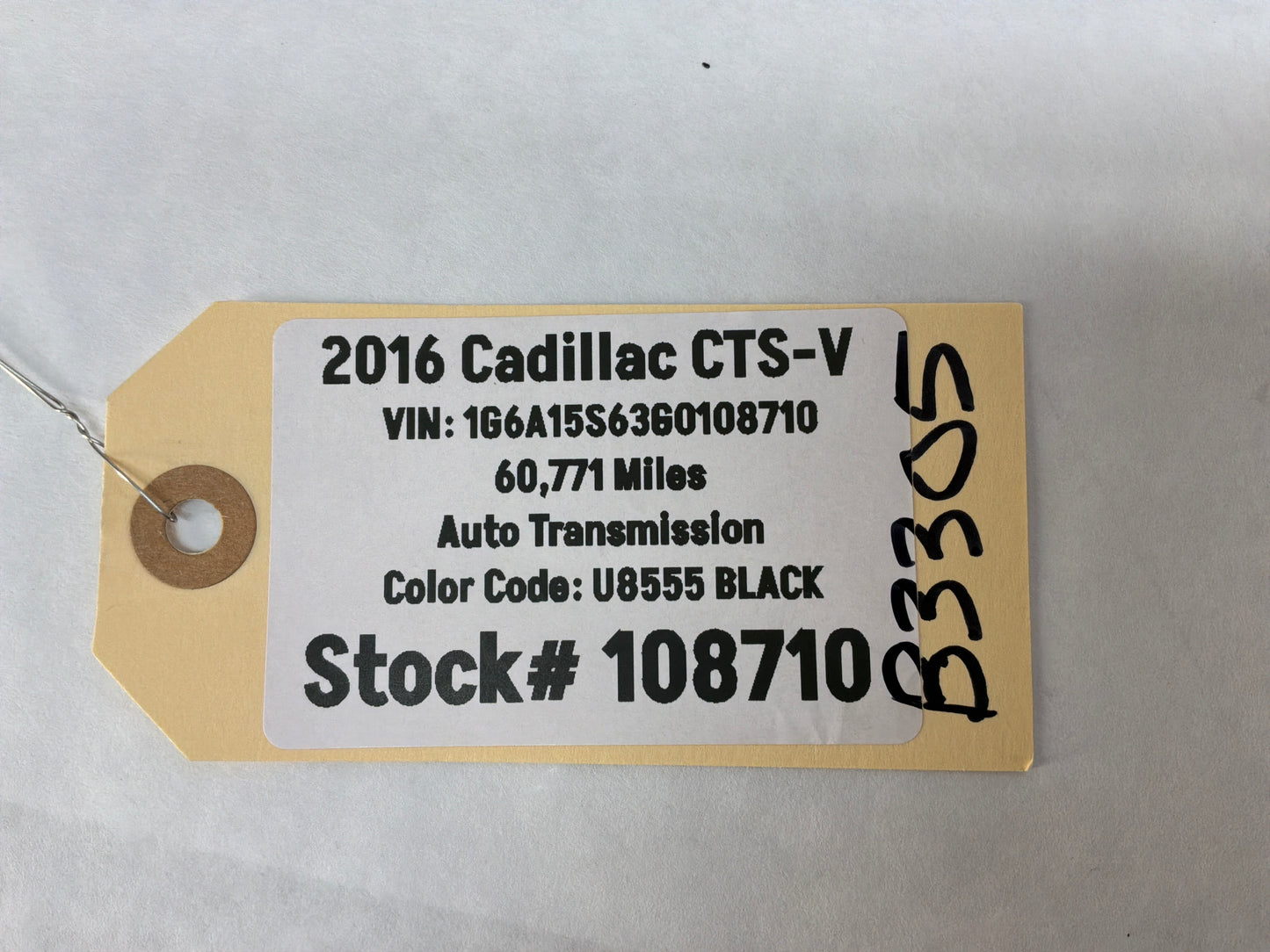2016 Cadillac CTS-V Complete Floor Carpet OEM