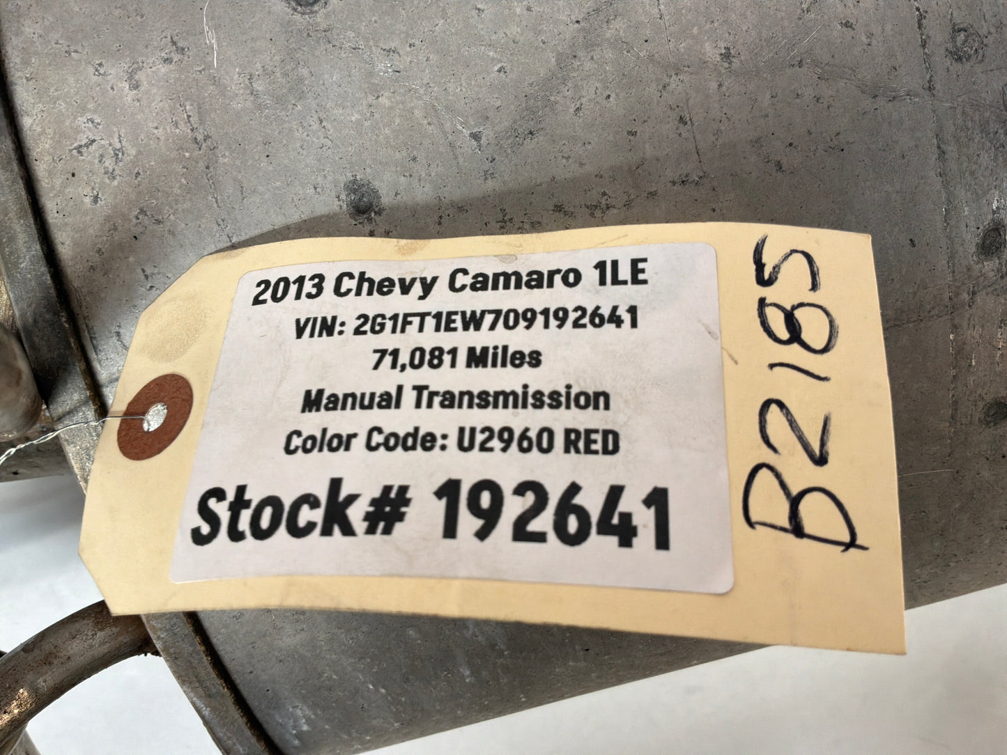 2013 Chevy Camaro 1LE RH & LH NNP Exhaust Mufflers OEM