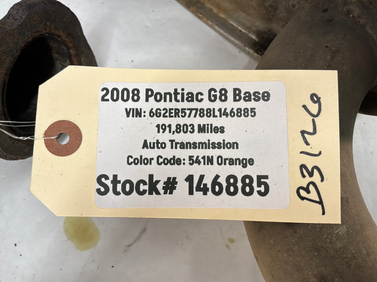 2008 Pontiac G8 Base Factory OEM Exhaust Mufflers OEM