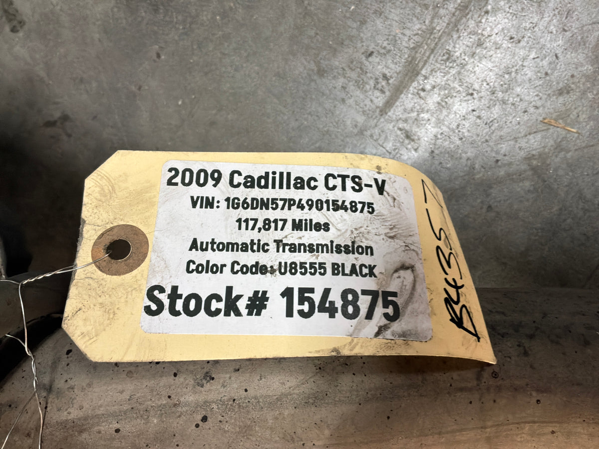2009 Cadillac CTS-V Factory OEM Cat Back Exhaust Mufflers