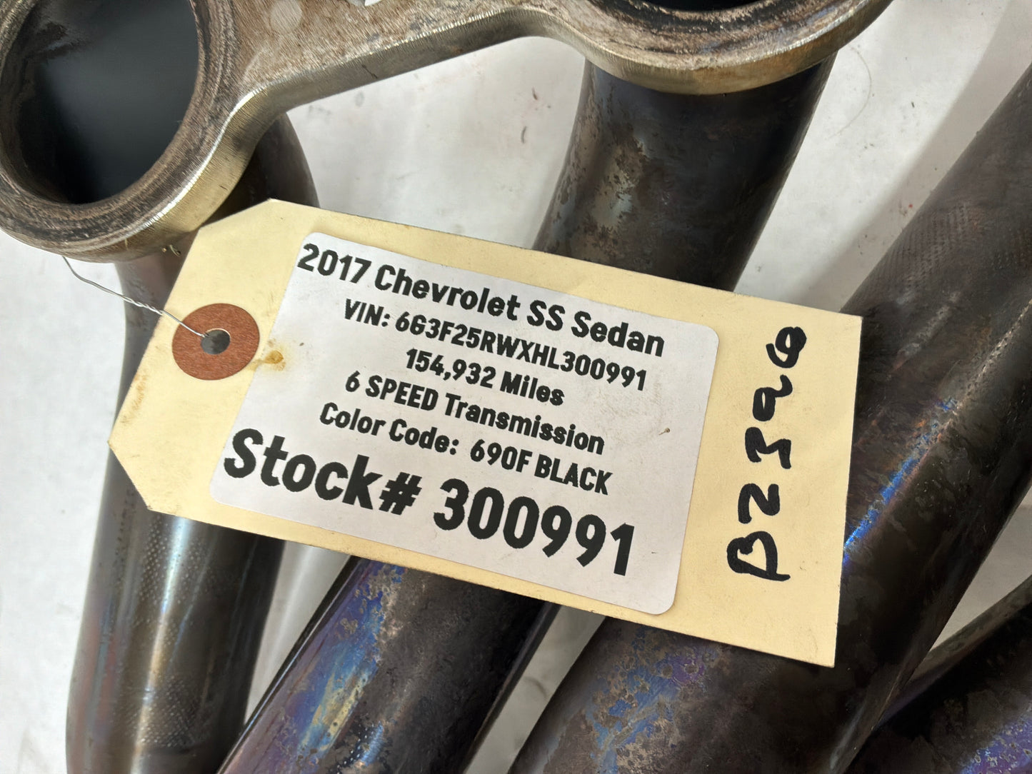 2017 Chevy SS Sedan SS Only Kooks Long Tube Exhaust Headers