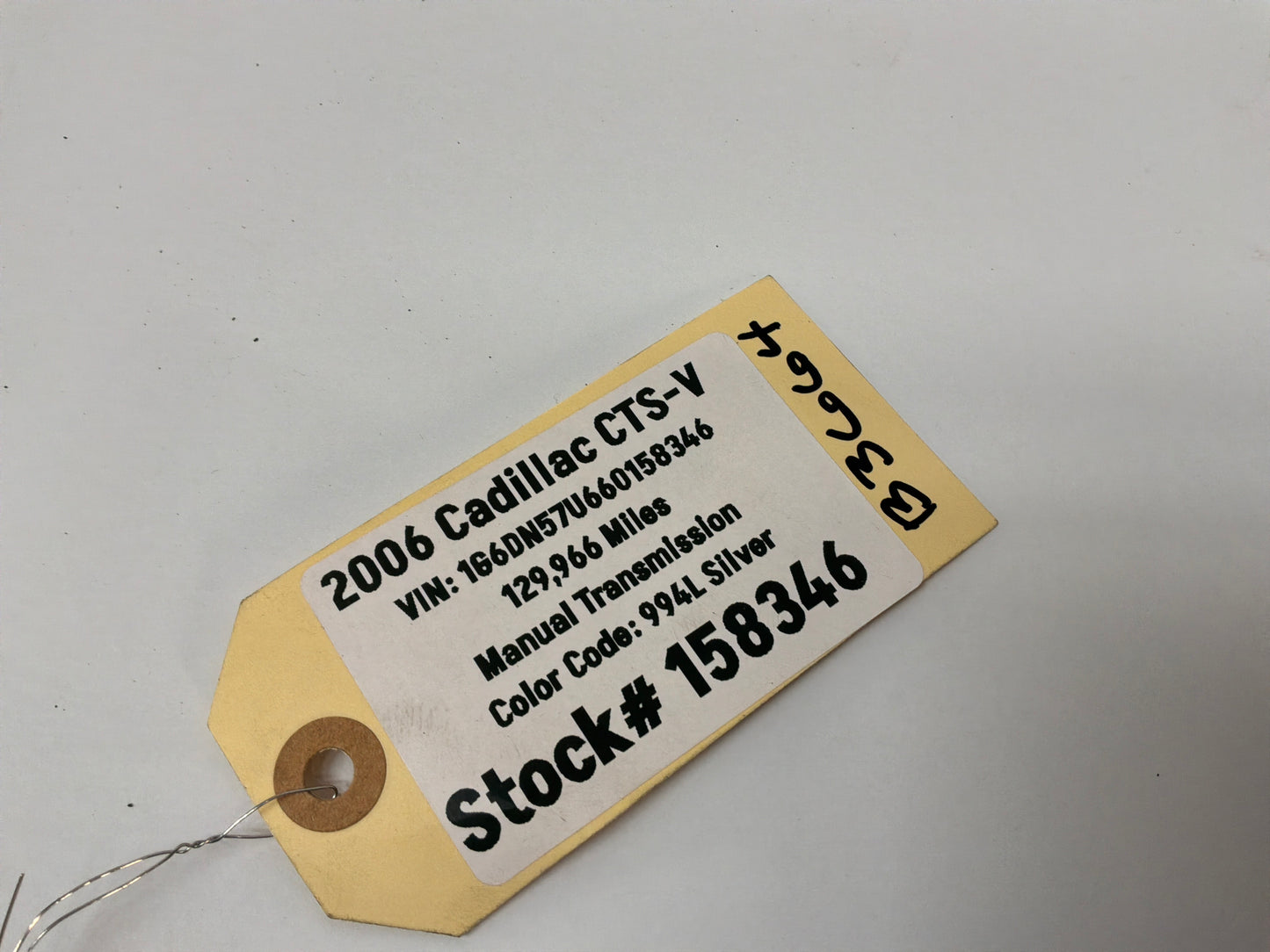 2006 Cadillac CTS-V LH Driver Front Door Weather Strip Rubber Seal OEM
