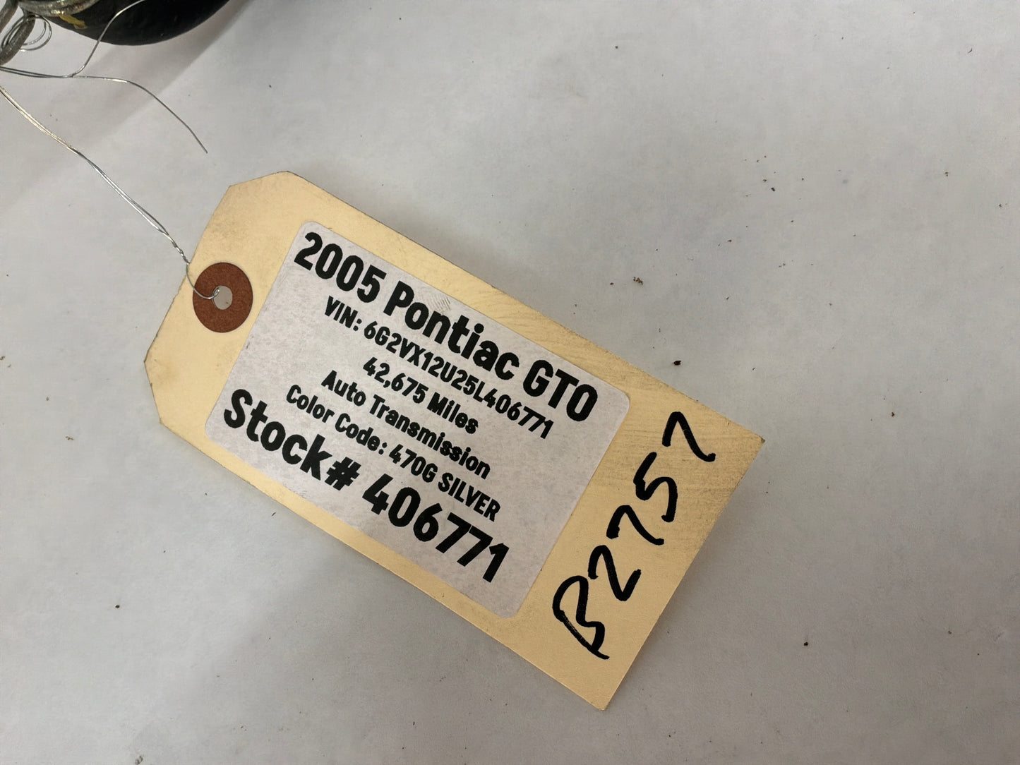 2005 Pontiac GTO Brake Booster Line Hose Tube OEM
