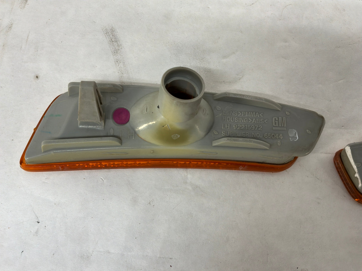 2016 Chevy Caprice PPV RH & LH Front Bumper Side Marker Lights Lamps OEM