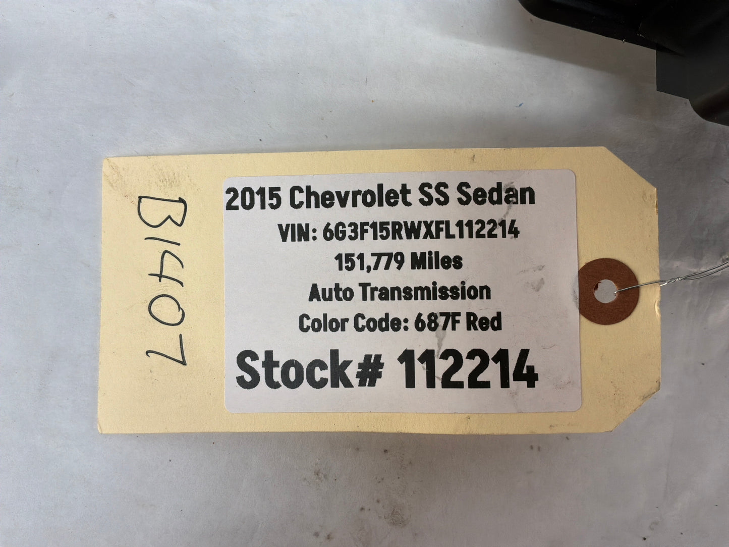2015 Chevy SS Sedan Rear Trunk Fuse Relay Body Harness Junction Box Block Panel OEM