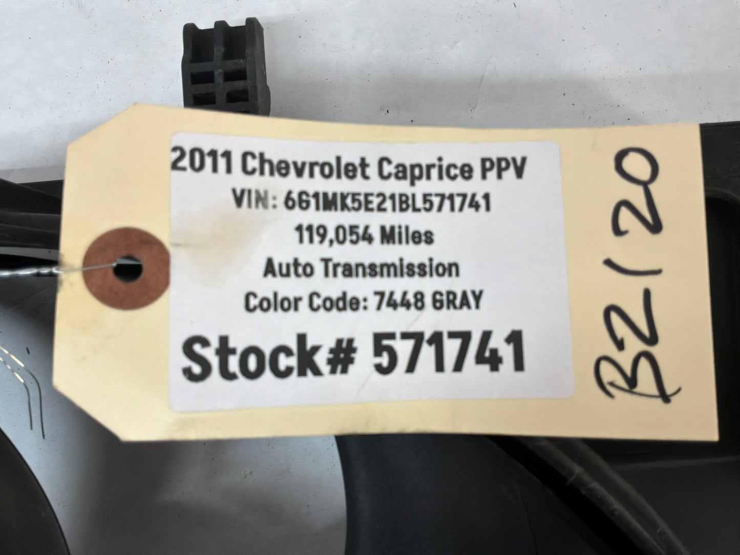 2011 Chevy Caprice PPV Radiator Duel Dual Electric Radiator Cooling Fans OEM
