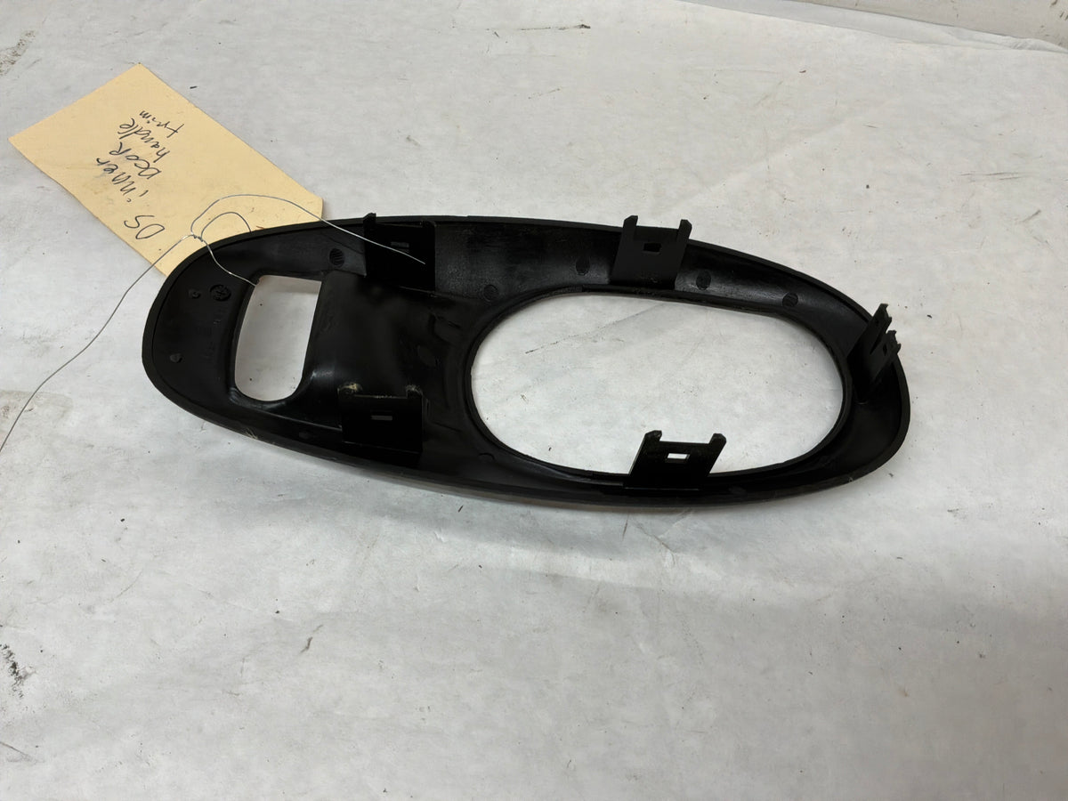 1999 Chevy C5 Corvette LH Driver Inner Interior Door Handle Trim Bezel Frame OEM - Day's Parts Yard