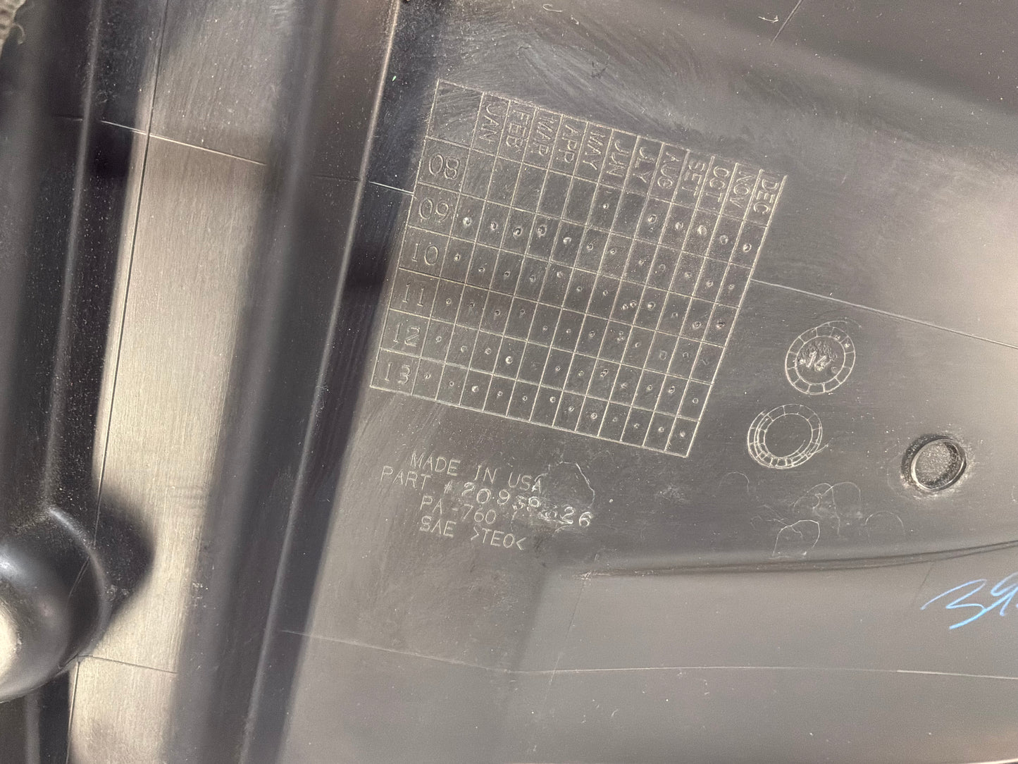 2014 Chevy Camaro SS Windshield Wiper Cowl Plastic Panel Grille OEM - Day's Parts Yard