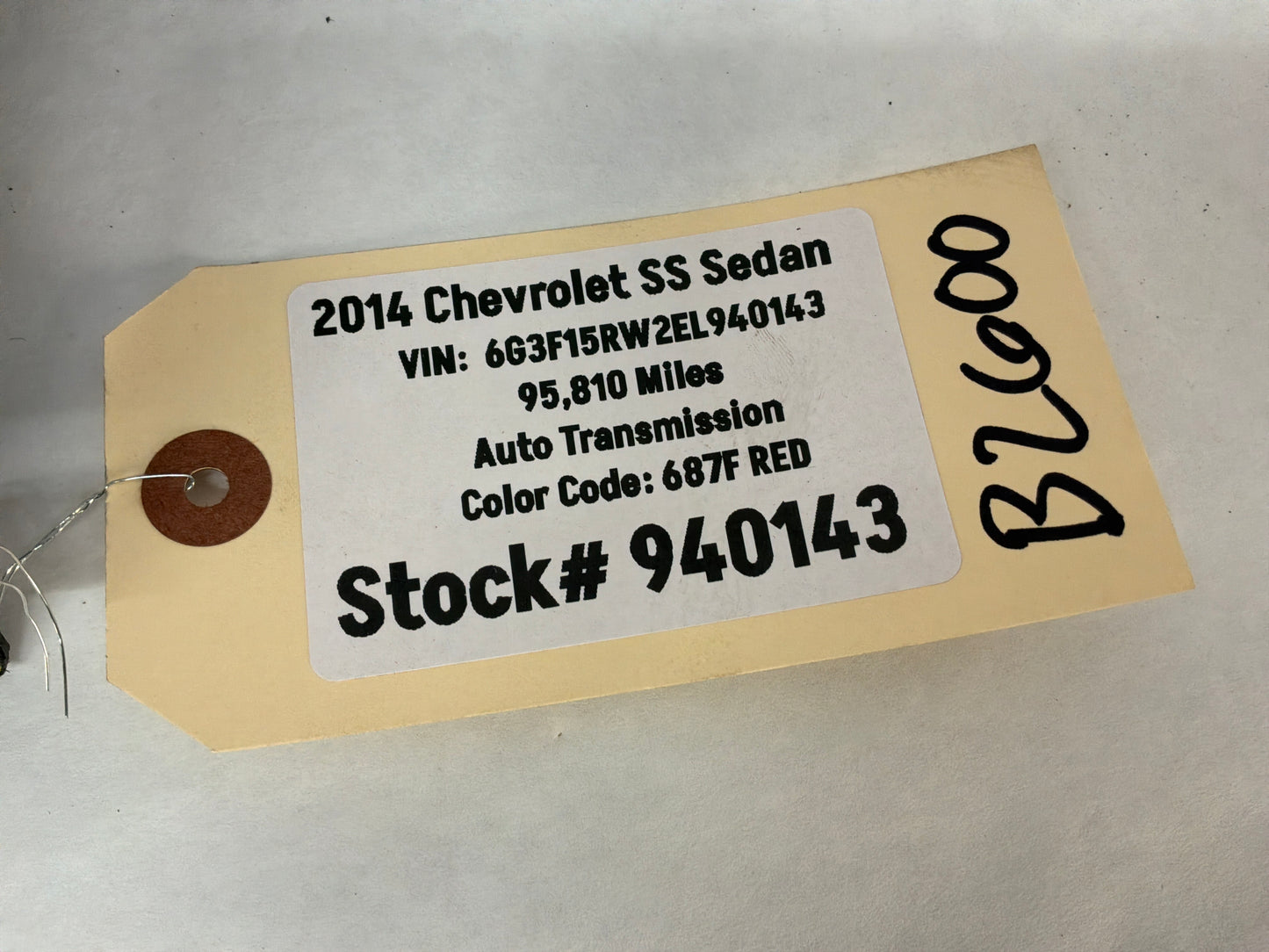 2014 Chevy SS Sedan Trunk Interior Cargo Liftgate Wall Plate Cover Garnish Trim Molding OEM