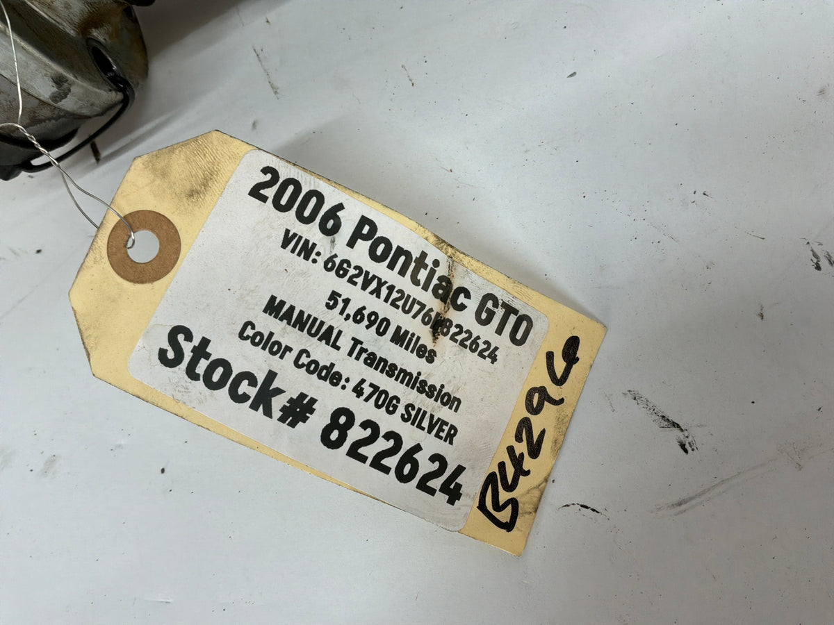 2006 Pontiac GTO RH Passenger Rear CV Axle Half Shaft OEM