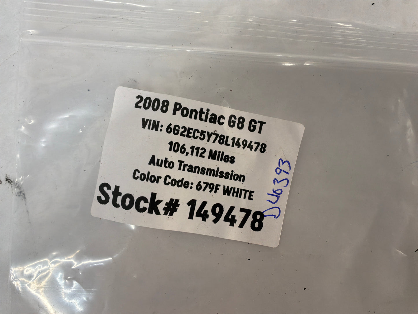 2008 Pontiac G8 GT Battery Positive Jump Starter Post Terminal Cover OEM