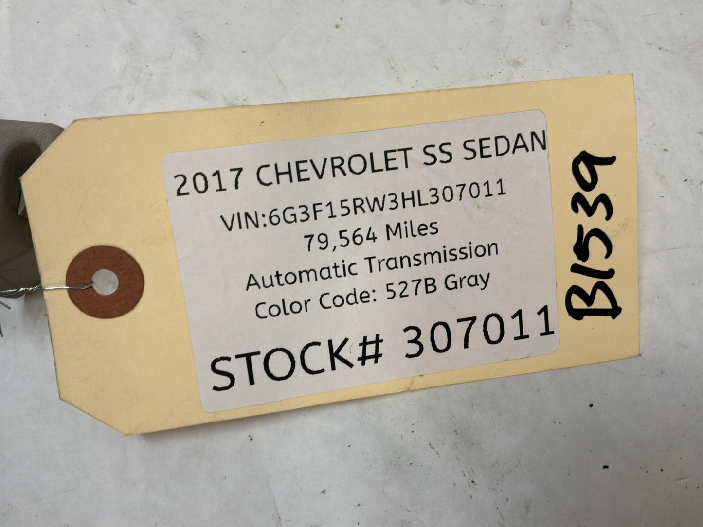 2017 Chevy SS Sedan RH & LH Sunvisors Sun Visors w/ Clips OEM